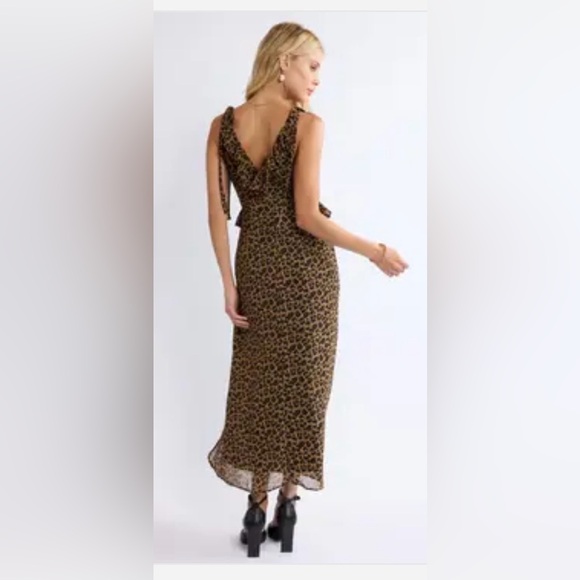 NWT IMPERFECT Sage The Label Be Fierce Leopard Dress - Picture 3 of 8